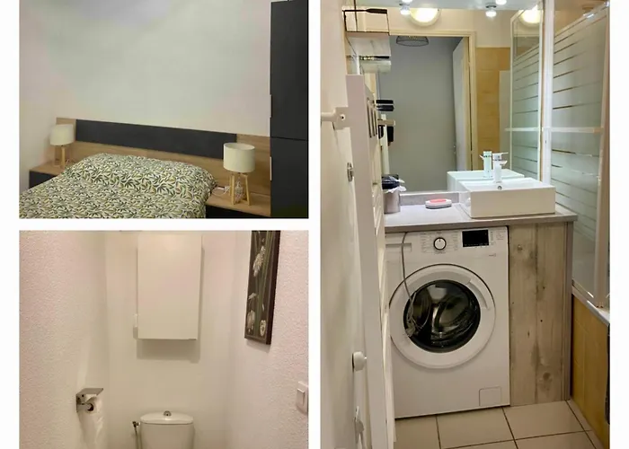 T2 3 Etoiles Clim Piscine Garage Apartmán