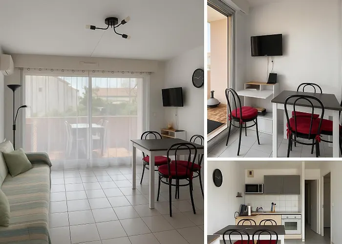 T2 3 Etoiles Clim Piscine Garage *