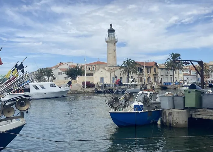 T2 3 Etoiles Clim Piscine Garage Le Grau-du-Roi